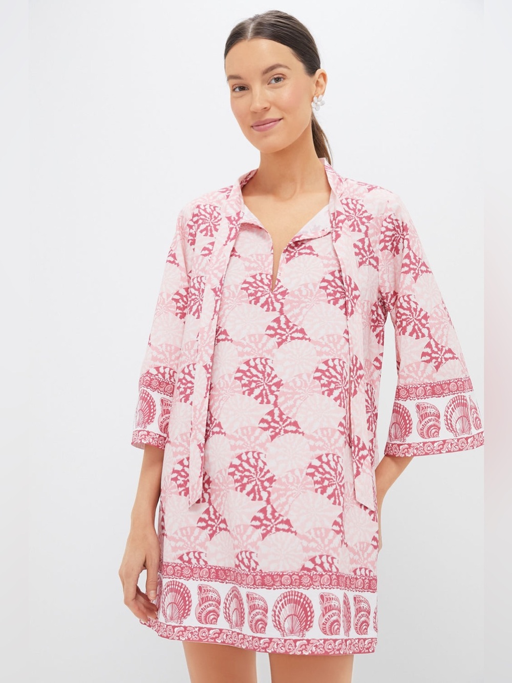 NWT sz small Tuckernuck seashell Marseille cover up